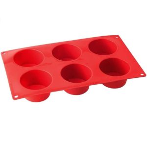 Molde de silicona para muffins y magdalenas