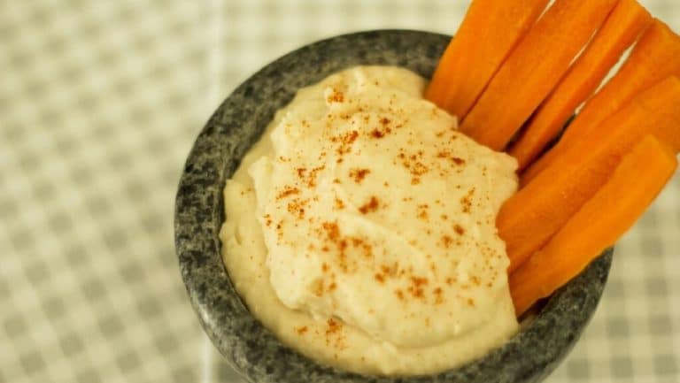 Hummus de alubias blancas