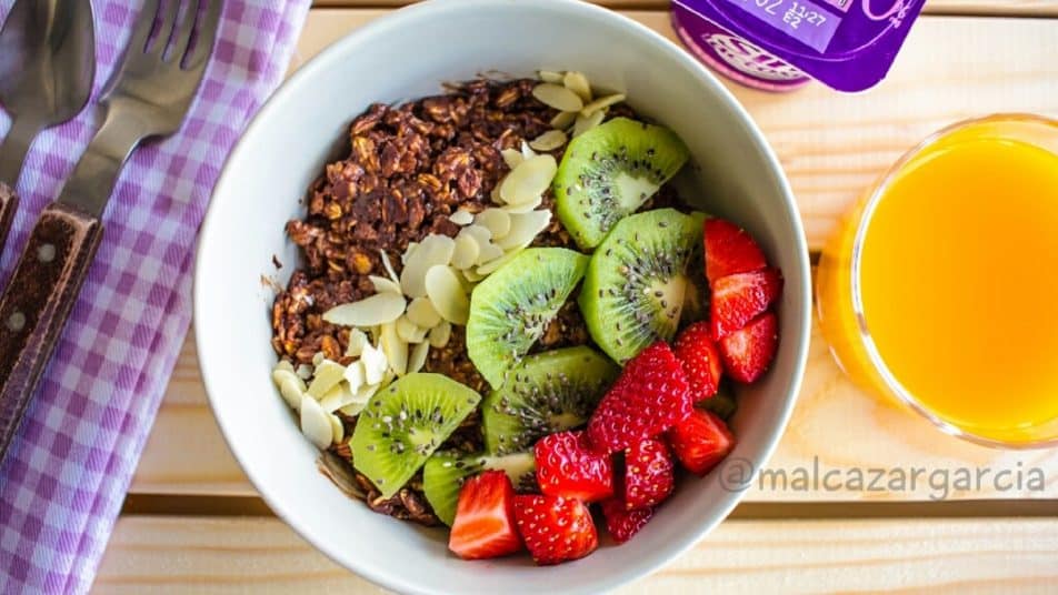 Avena con cacao y leche Kaiku Sin Lactosa