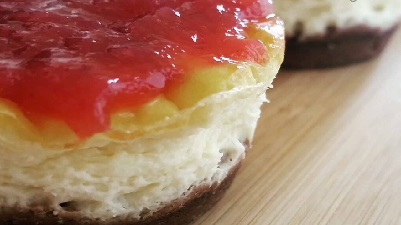 Tarta de queso saludable