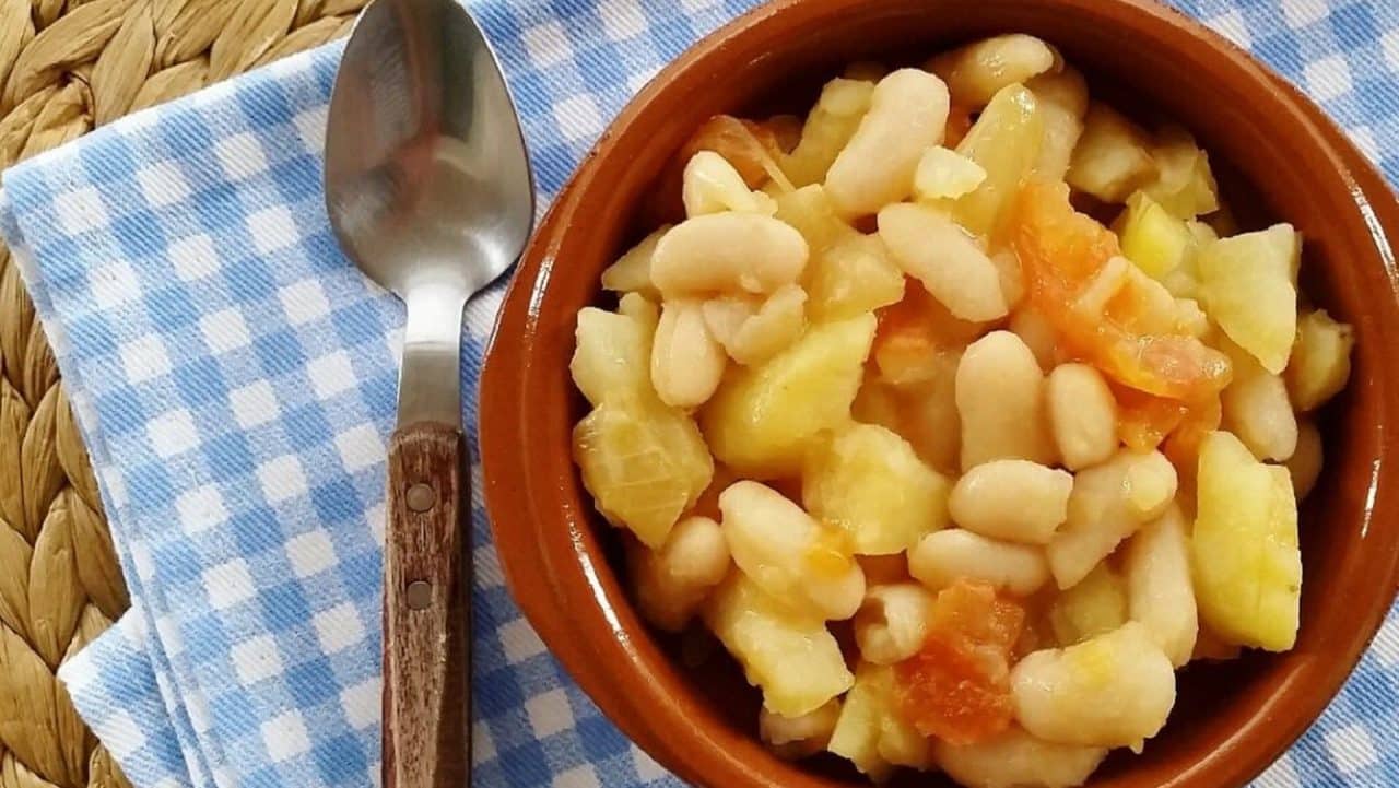 Alubias vegetarianas saludables