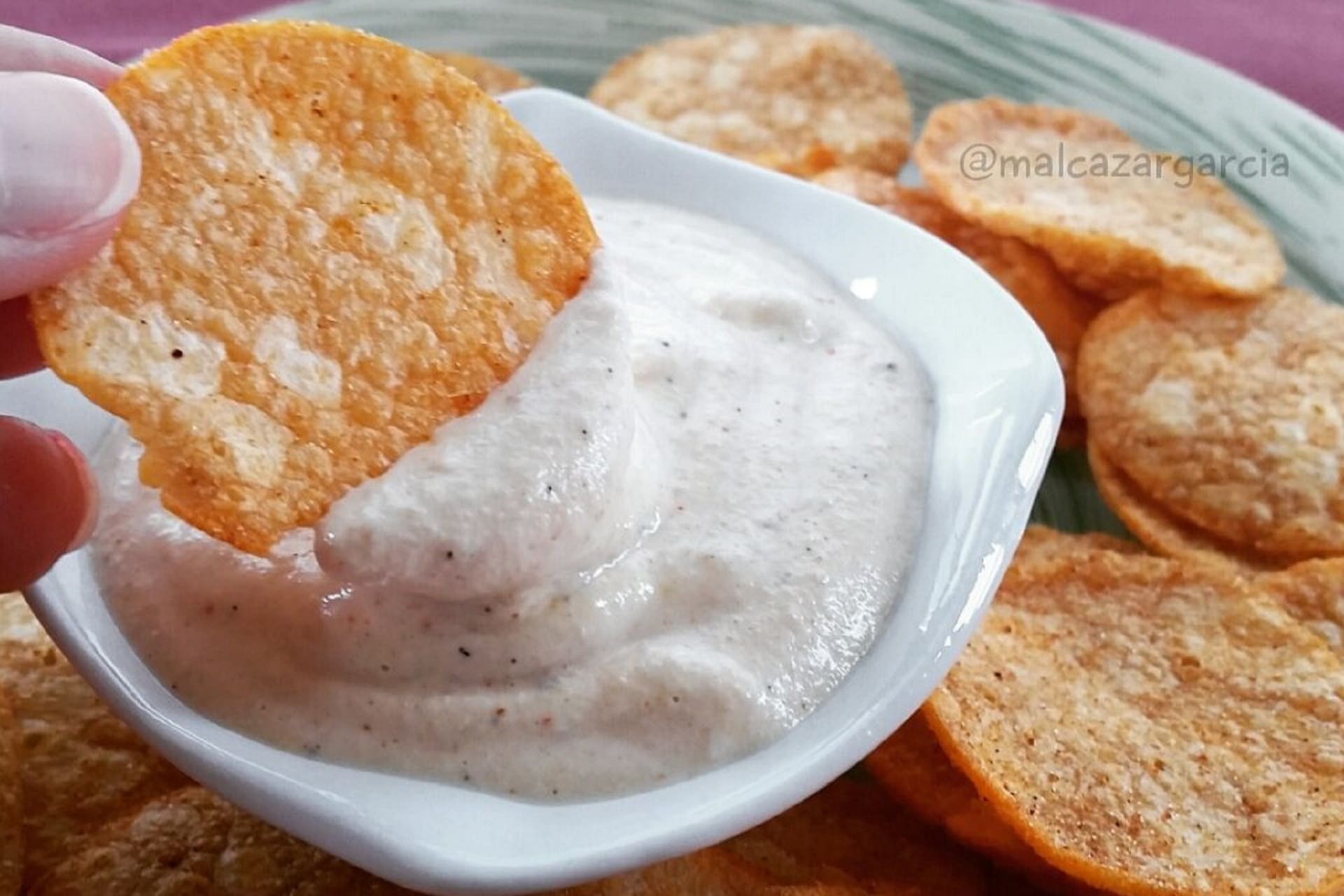 Dip de nueces de macadamia