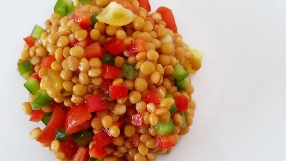 Ensalada de lentejas