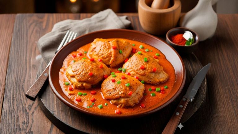 Pollo al chilindron