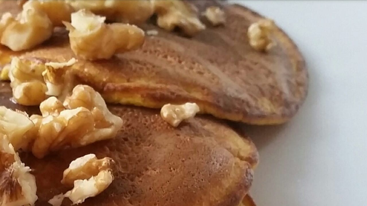 Pancakes de calabaza