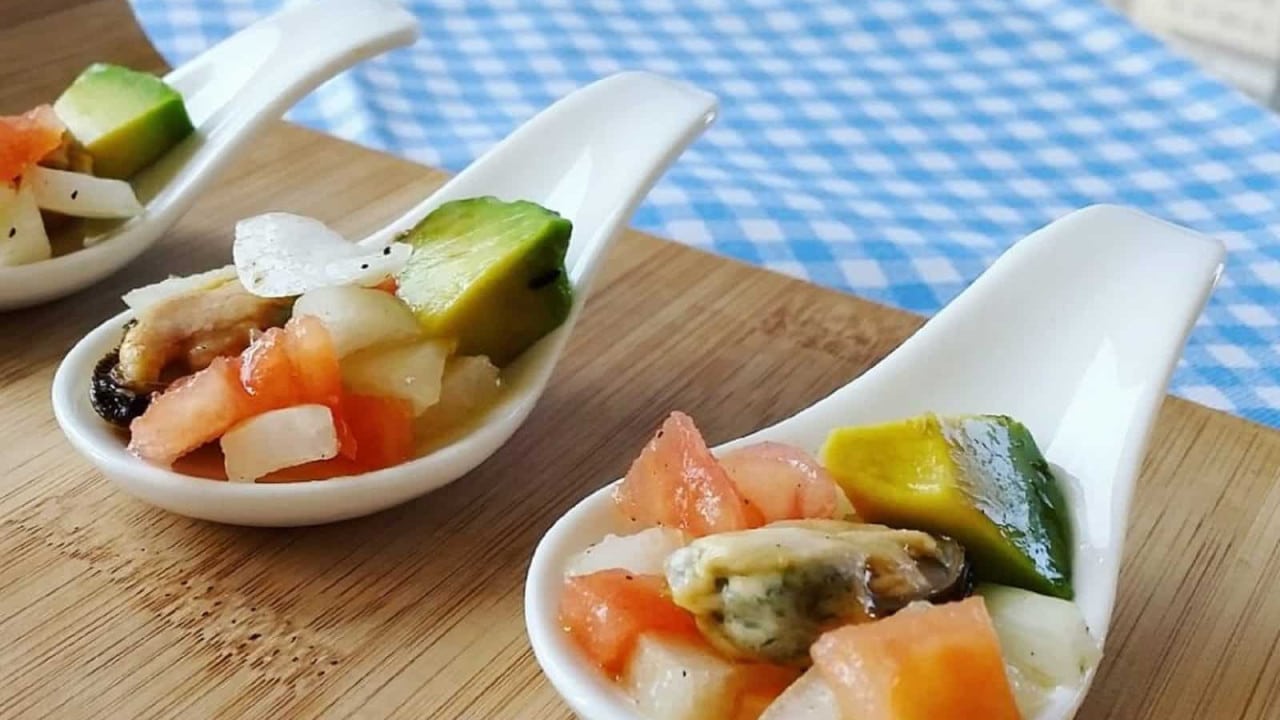 Ensalada de mejillones