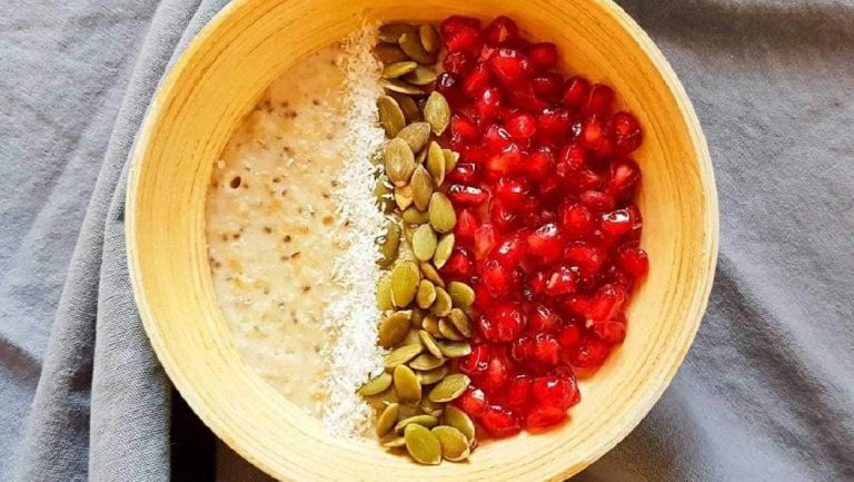 Porridge básico de avena
