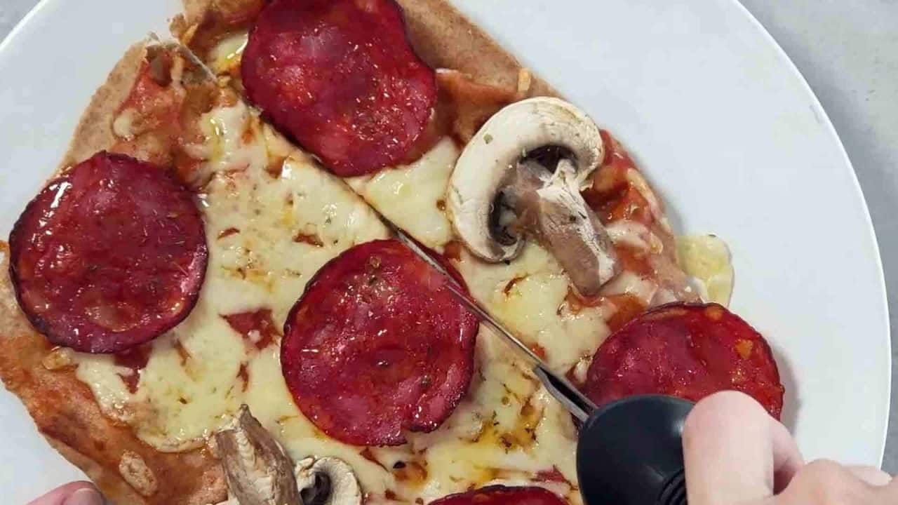 Pizza de espelta para hacer con niños
