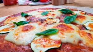 Pizza canaria integral