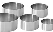 Aros de cocina para emplatar